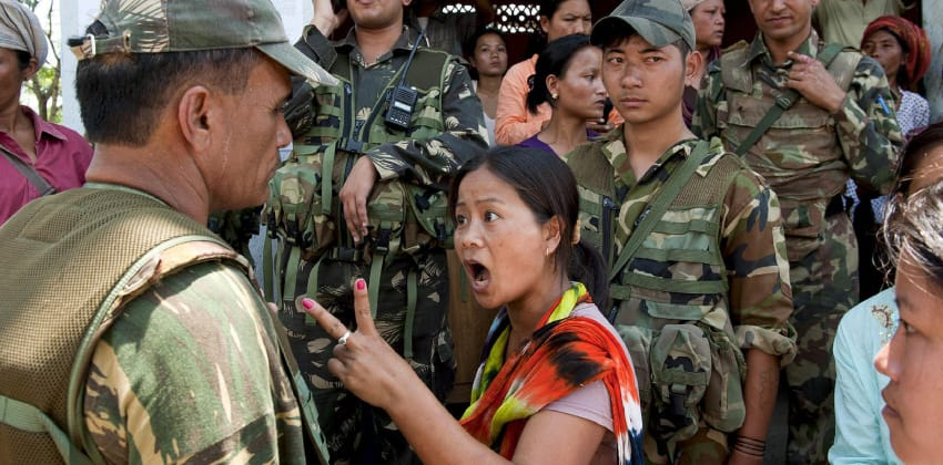 മണിപ്പുരിൽ അസം റൈഫിൾസിനു നേരെ ആക്രമണം 2 സൈനികർക്ക് വീരമൃത്യു.