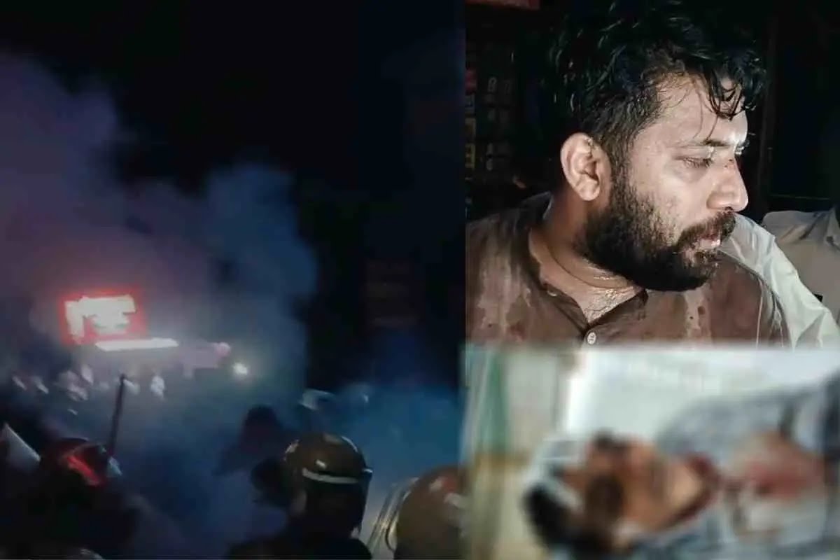 കോഴിക്കോട് സിപിഎം-കോണ്‍ഗ്രസ് സംഘര്‍ഷം.