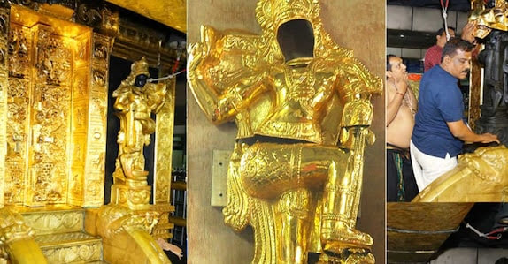 ശബരിമല സ്വർണപ്പാളി വിവാദം.