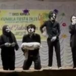 പലസ്തീൻ ഐക്യദാർഢ്യവുമായി സ്കൂളിൽ മൈം, കർട്ടൻ താഴ്ത്തി അധ്യാപകര്‍ പ്രതിഷേധം.