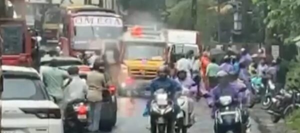 വാഹനം ഇടിച്ചു കാവുംന്തറ സ്വദേശി ബൈക്ക് യാത്രികന് ഗുരുതര പരിക്ക്.