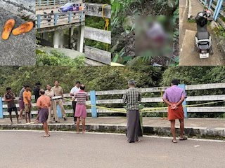തല കയറിൽ, ഉടൽ പുഴയിൽ; കോഴിക്കോട് പാലത്തിൽ കയർകെട്ടി ചാടിയയാൾക്ക് ദാരുണാന്ത്യം.