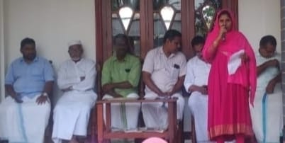 തൊഴിലുറപ്പ് തൊഴിലാളി സംഗമം.