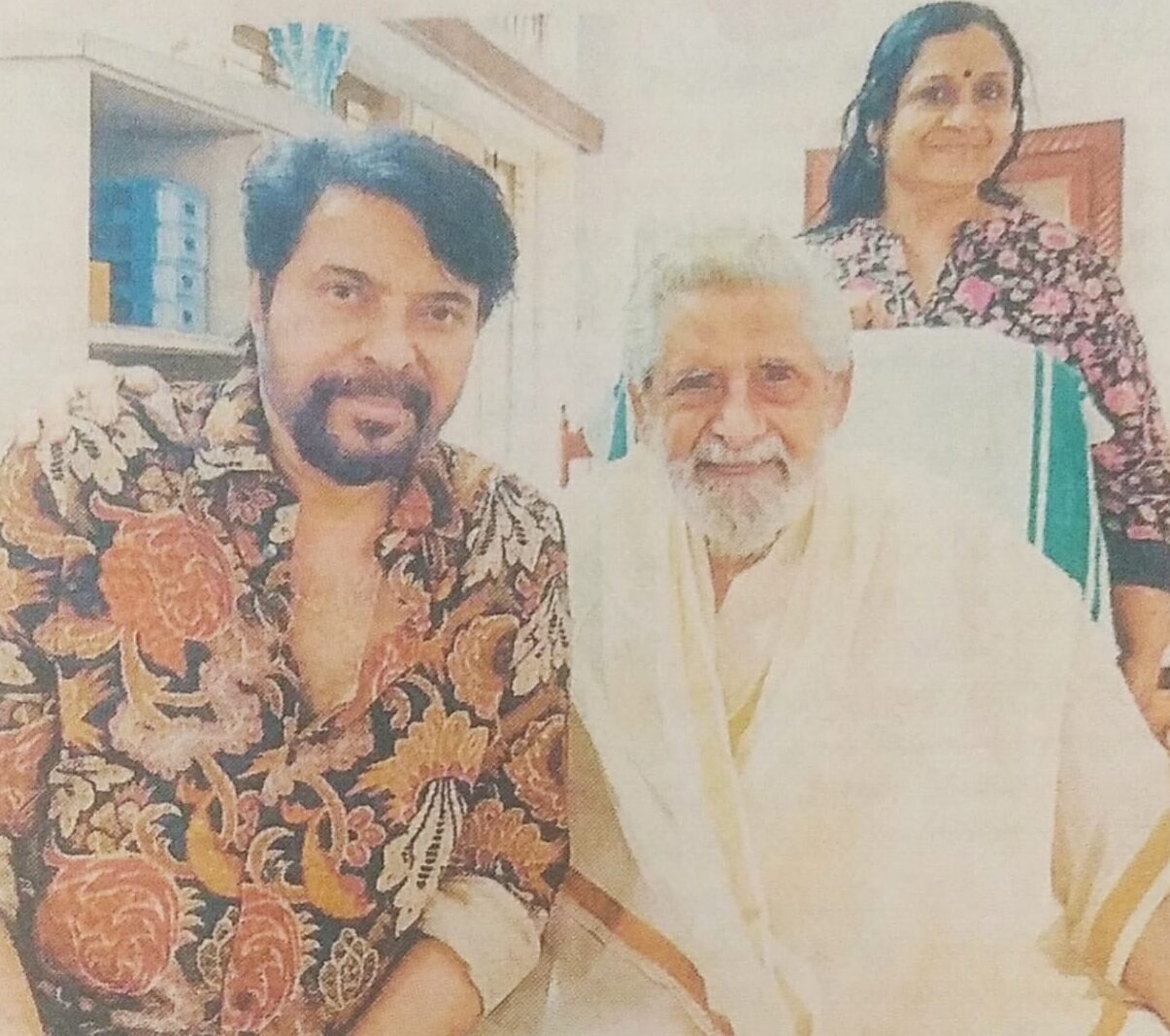 മമ്മൂക്ക പഴയ മെഗാ സ്റ്റാറിനെ കണ്ടപ്പോൾ