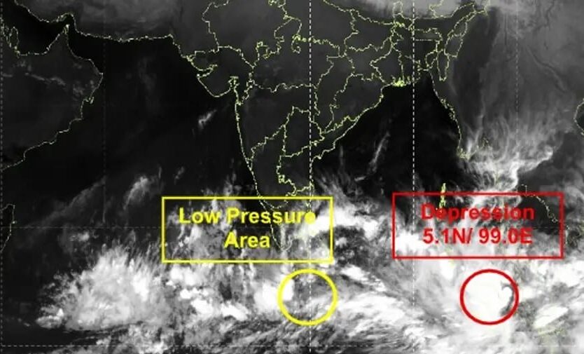 സെൻയാർ ചുഴലിക്കാറ്റ് കരതൊടുന്നു