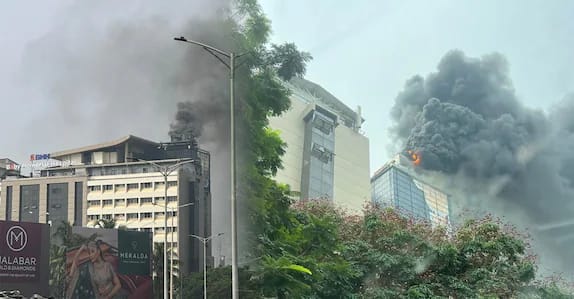 ബേബി മെമ്മോറിയൽ ആശുപത്രിയിൽ തീപിടിത്തം