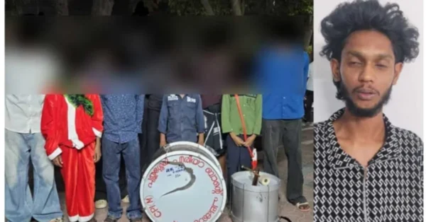 കരോൾ സംഘത്തെ ആക്രമിച്ചു: ബിജെപി പ്രവർത്തകൻ അറസ്റ്റിൽ