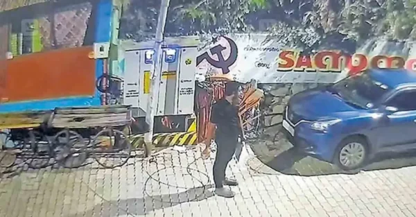 ചില്ല്പൊട്ടിച്ച യു പി സ്വദേശി പിടിയിൽ