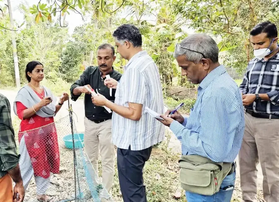 കേന്ദ്രസംഘം ആലപ്പുഴയിൽ പരിശോധന നടത്തി