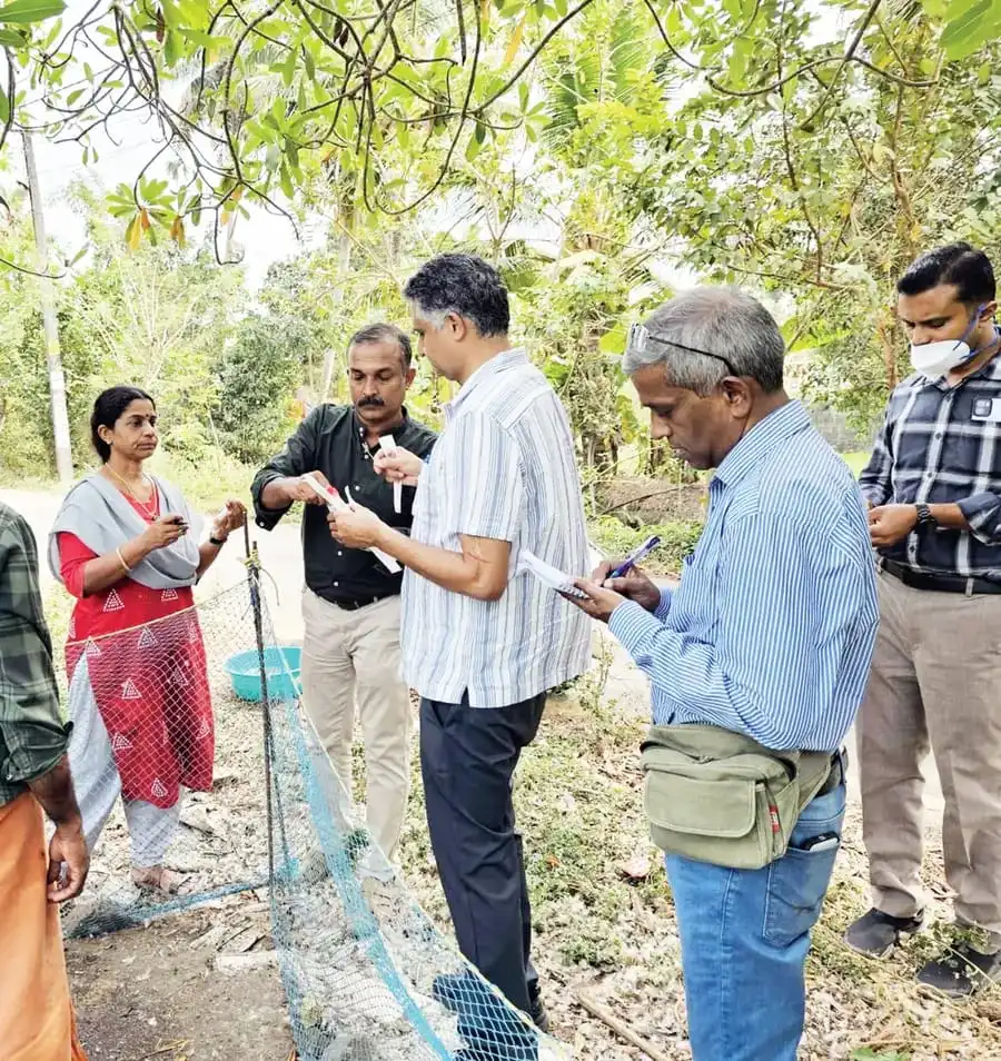 കേന്ദ്രസംഘം ആലപ്പുഴയിൽ പരിശോധന നടത്തി