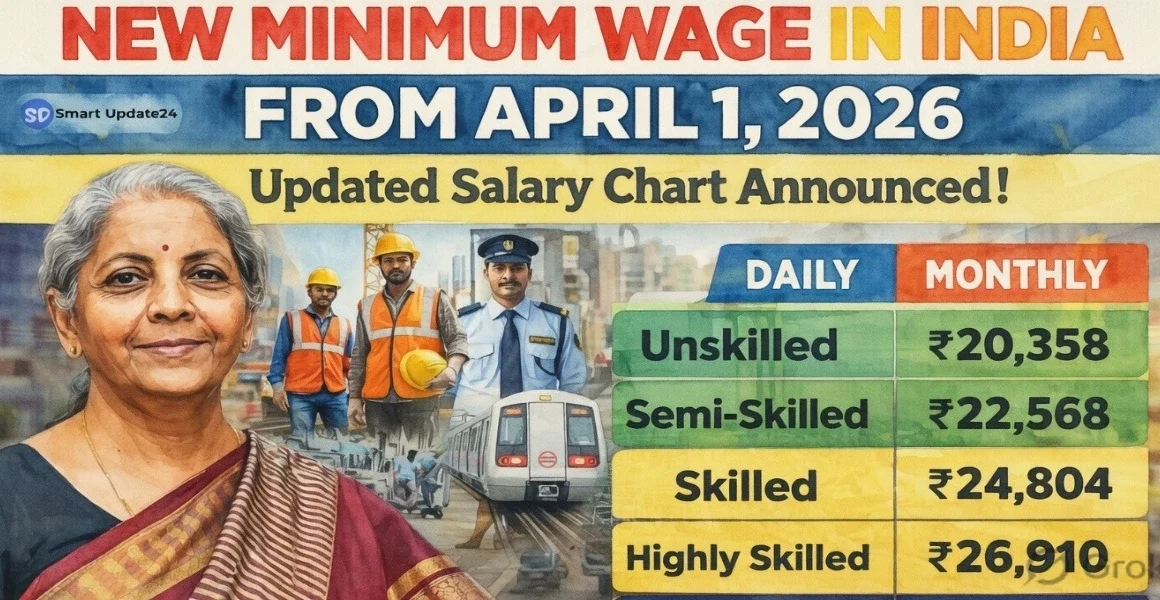 ഏപ്രിൽ 1 മുതൽ തൊഴിലാളികൾക്ക് ആശ്വാസം: പുതുക്കിയ മിനിമം വേതനം പ്രാബല്യത്തിൽ