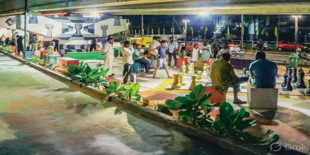 വൈബോടു വൈബാണ് കൊല്ലംകാരുടെ സ്വന്തം ‘വി പാർക്ക്’ വൈബോടു വൈബാണ് കൊല്ലംകാരുടെ സ്വന്തം ‘വി പാർക്ക്’