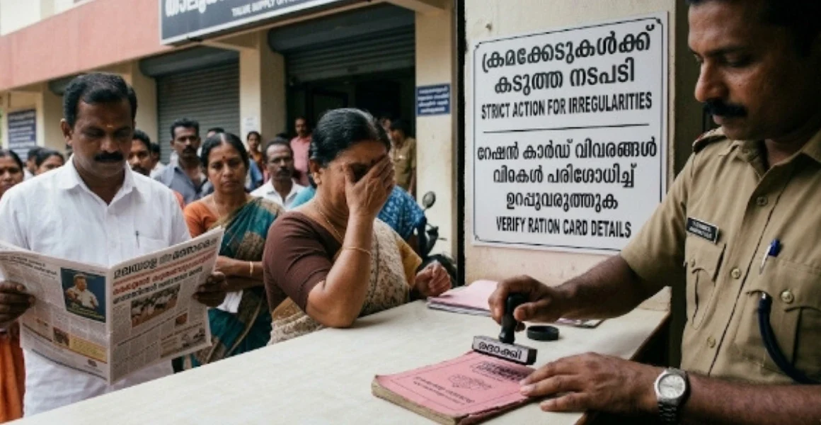 റേഷൻ കാർഡിൽ അനധികൃതമായി പേര് ചേർത്ത സംഭവം: ശ്രീനാദേവിക്കെതിരെ നടപടി, പേര് നീക്കം ചെയ്യാൻ ഉത്തരവ്