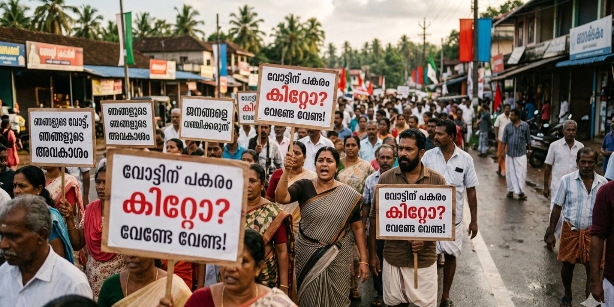 വോട്ടിന് പകരം കിറ്റോ? പരാതി ഉയർന്നതിന് പിന്നാലെ പോലീസ് ചെയ്തത് കണ്ടോ…