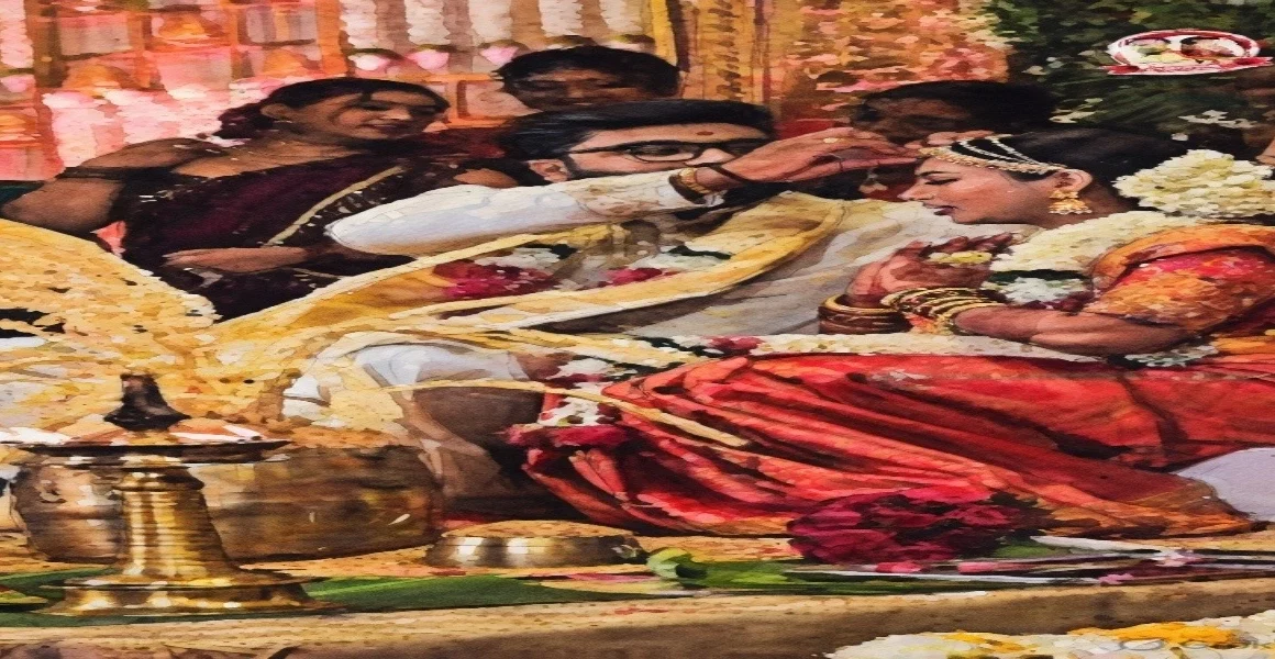 അവതാരിക മീനാക്ഷി ഇനി കാർത്തിക്കിന് സ്വന്തം! സിനിമാ ലോകം ഒന്നടങ്കം എത്തിയ ആ വിവാഹം..