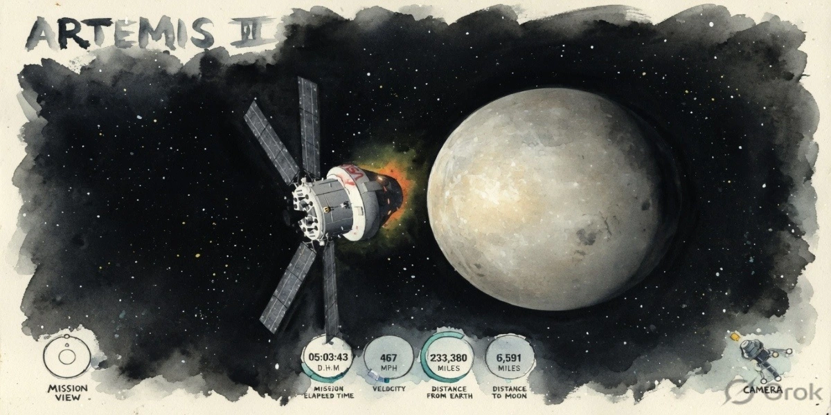 ചന്ദ്രനിലേക്കുള്ള ആ യാത്രയിൽ കണ്ട ആ കാഴ്ച! ആർട്ടെമിസ് 2 സംഘം പങ്കുവെച്ച ഫോട്ടോ വൈറൽ..