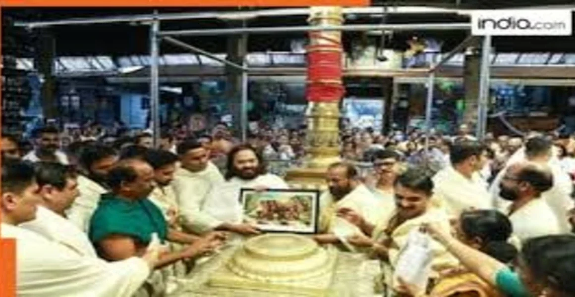 ഗുരുവായൂരപ്പനും രാജരാജേശ്വരനും മുന്നിൽ പ്രണമിച്ച് അനന്ത് അംബാനി! പൊന്നിൻകുടവും കോടികളും വഴിപാടായി സമർപ്പിച്ചു…